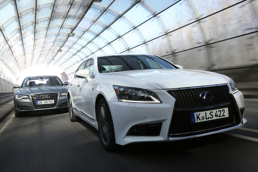 아우디 A8 4.0 vs 렉서스 LS 600h | 인스티즈