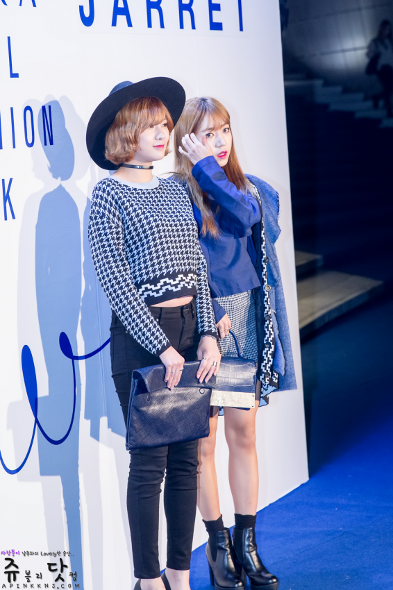 서울패션위크 에이핑크 막내라인.jpg | 인스티즈