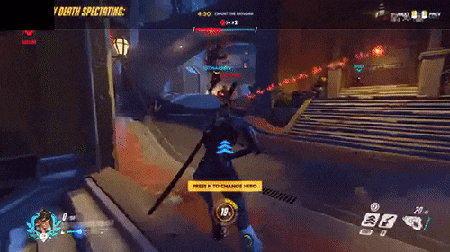 [오버워치] 퇴근후 지친몸을 침대로.gif | 인스티즈