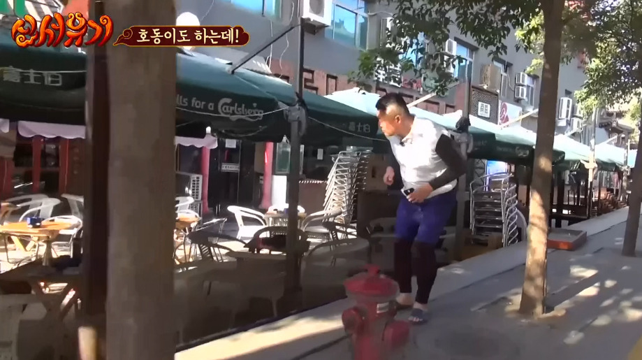 [신서유기] 강호동의 중국 서브웨이에서 샌드위치 주문하고 사오긔.jpg | 인스티즈