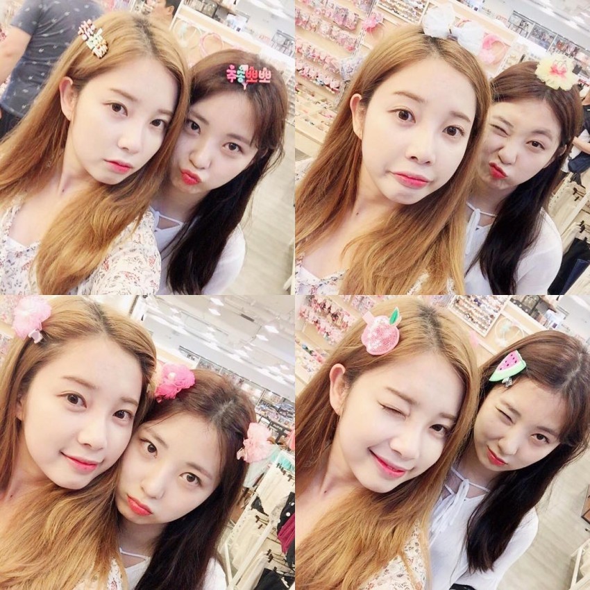 오늘자 프로듀스101 이수현,윤채경 | 인스티즈