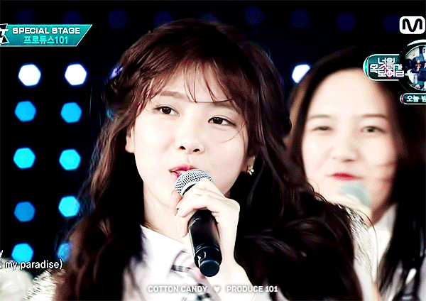 1년전 프로듀스 101 시절 핸틀러 이해인.jpgif | 인스티즈