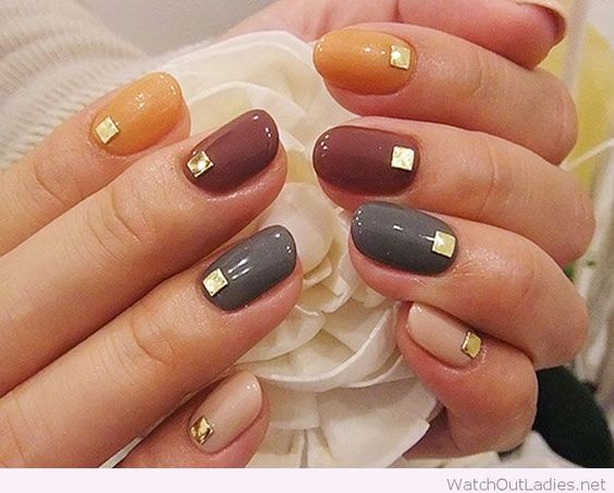 가을겨울에 하기 딱 좋은 네일아트 모음 | 인스티즈