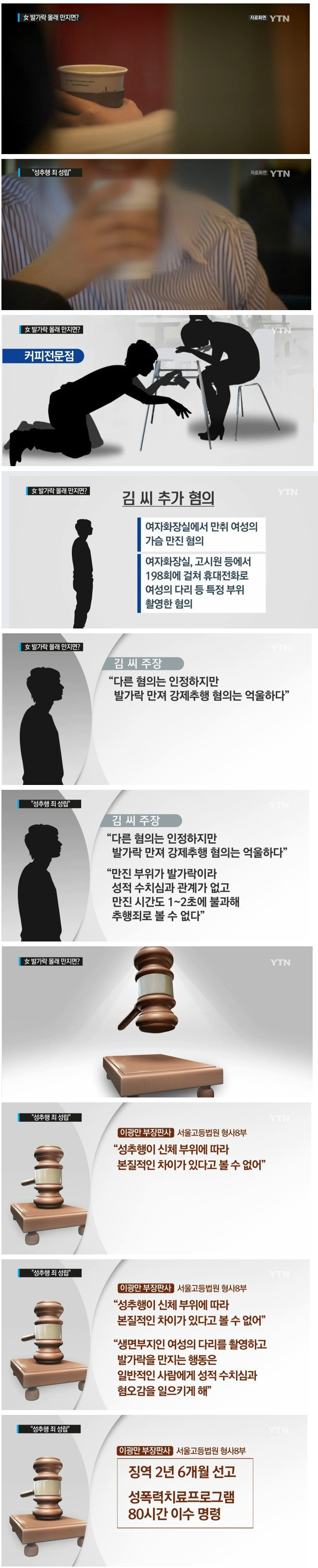 女 발가락 몰래 만진 남자 | 인스티즈