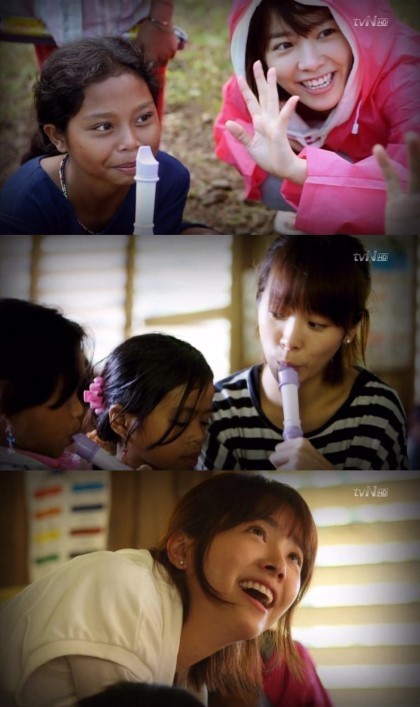 봉사활동 하는 한지민.jpgif | 인스티즈