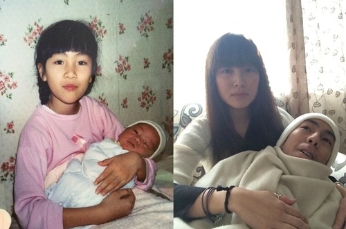 누나랑동생 이미지