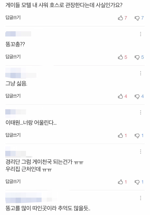 이태원에 집 짓는다는 홍석천 기사에 달린 댓글 수준 +추가) | 인스티즈