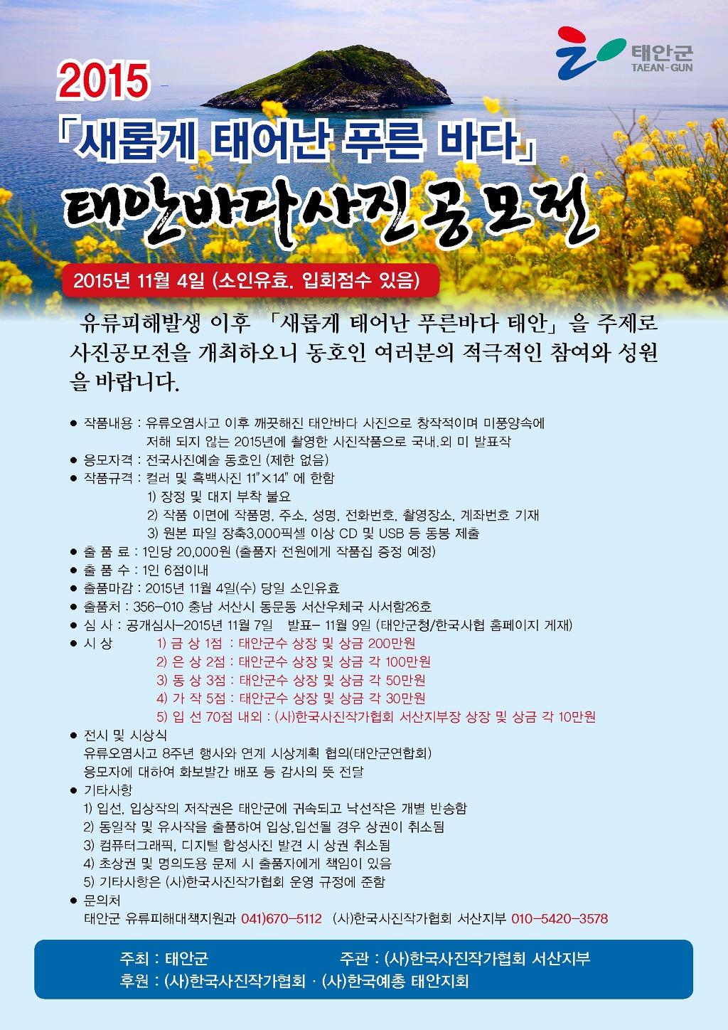 푸른태안 이미지
