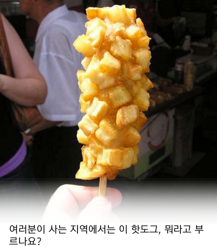 내가 사는 지역에서는 이 핫도그 이름은? | 인스티즈
