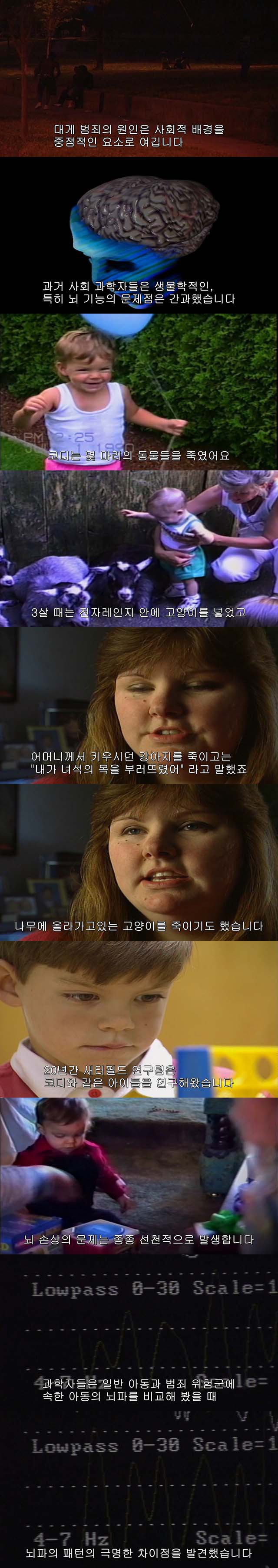 선천적으로 잔인하고 폭력적인 성향을 가진 소수의 아이들 | 인스티즈