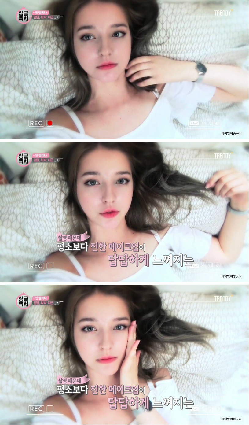 안젤리나 다닐로바 화장 전후.jpg | 인스티즈