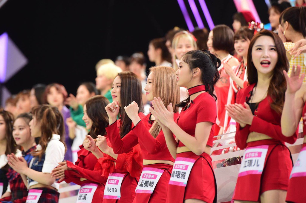 중국에서 판권 사간 프로듀스101 녹화 현장...JPG | 인스티즈