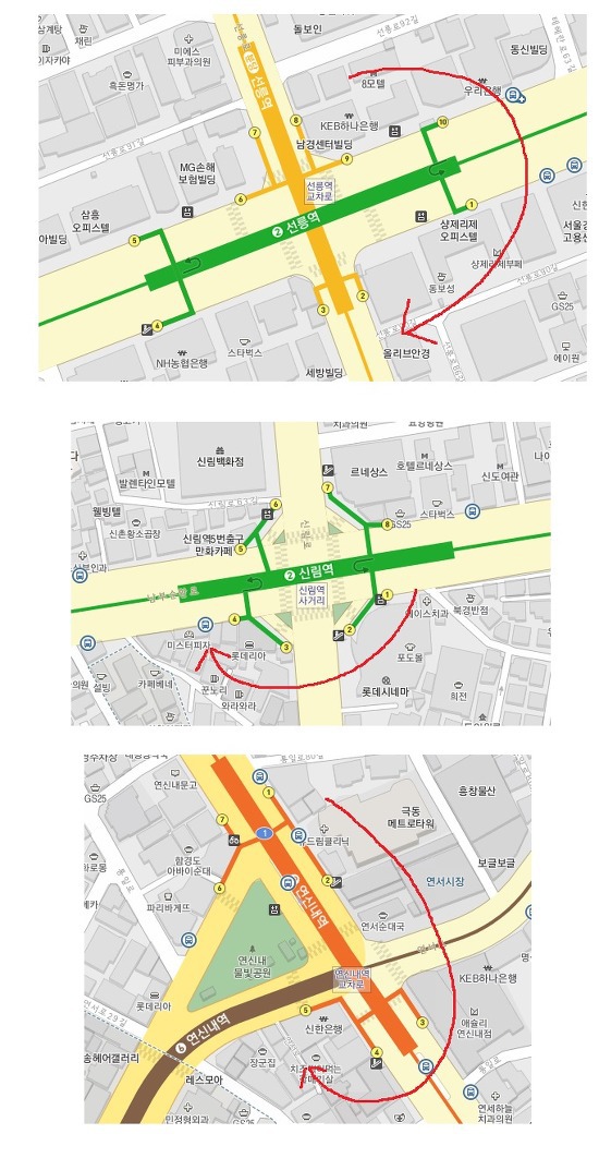 지하철 출입구 번호의 비밀 | 인스티즈