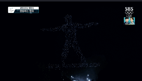 다시보는 드론 오륜기.gif | 인스티즈