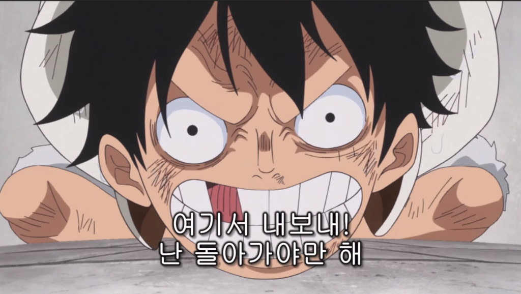 눈앞의 빅맘에게 1:1 승부를 요청하는 루피 | 인스티즈