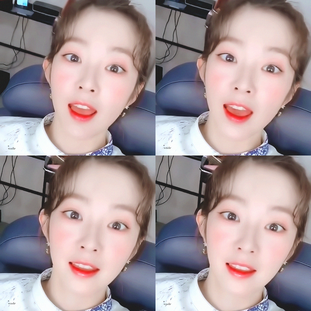 오늘자 똥머리 아이린.jpgif | 인스티즈