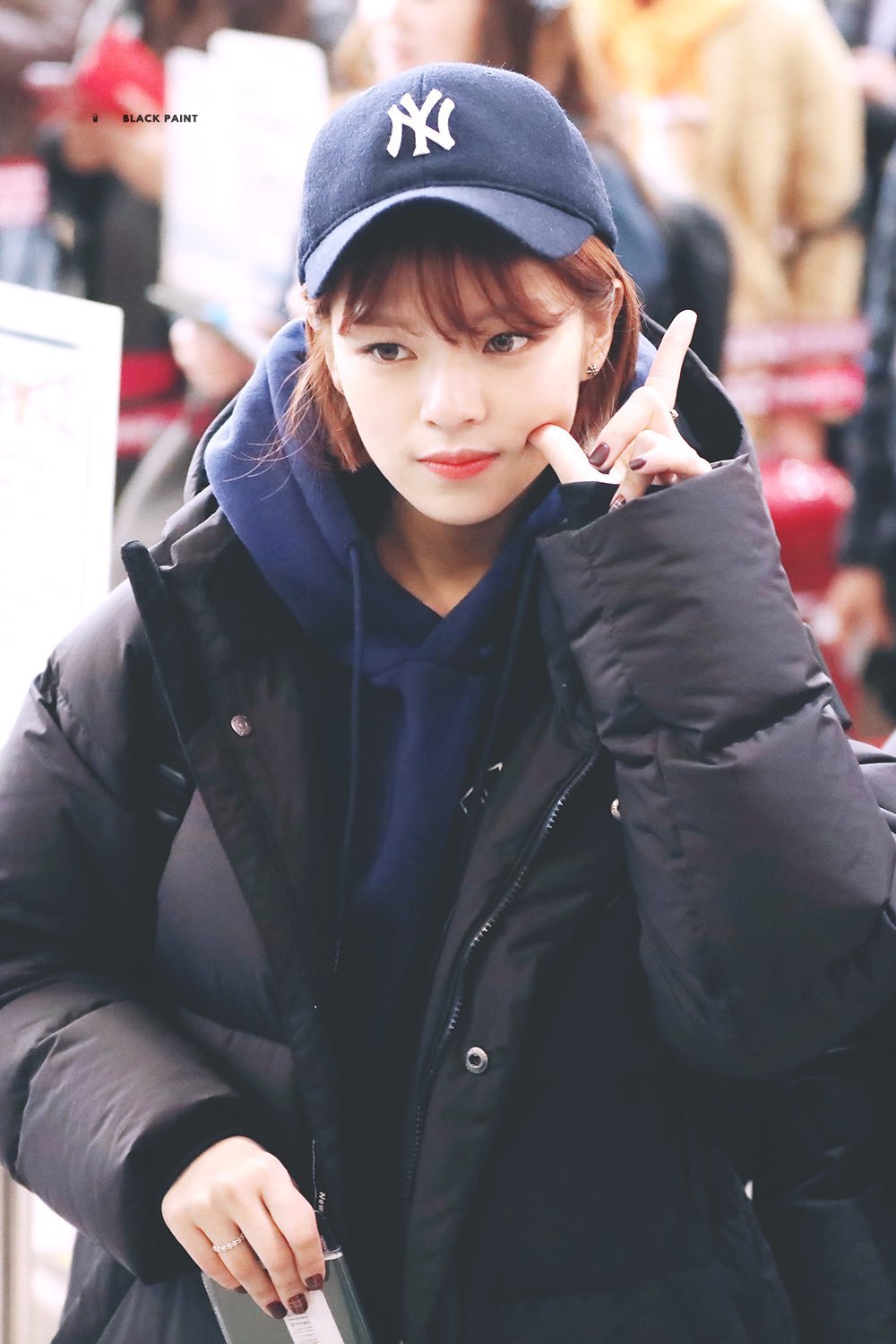 귀여운척 하는 정연... | 인스티즈