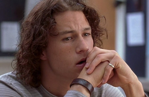 내가 너를 사랑할 수 없는 10가지 이유 속 히스 레저(Heath Ledger).jpgif | 인스티즈