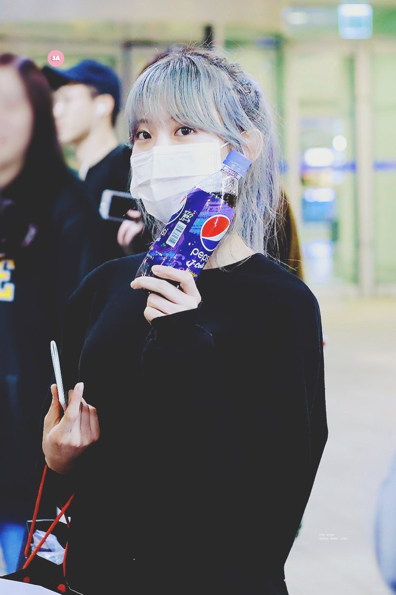 애쉬그래이머리가 잘어울리는 우주소녀 루다.jpgif | 인스티즈