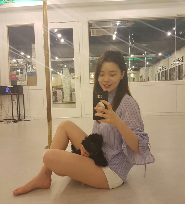 인터넷 방송 게스트로 출연한 밸리댄스녀.jpgif | 인스티즈