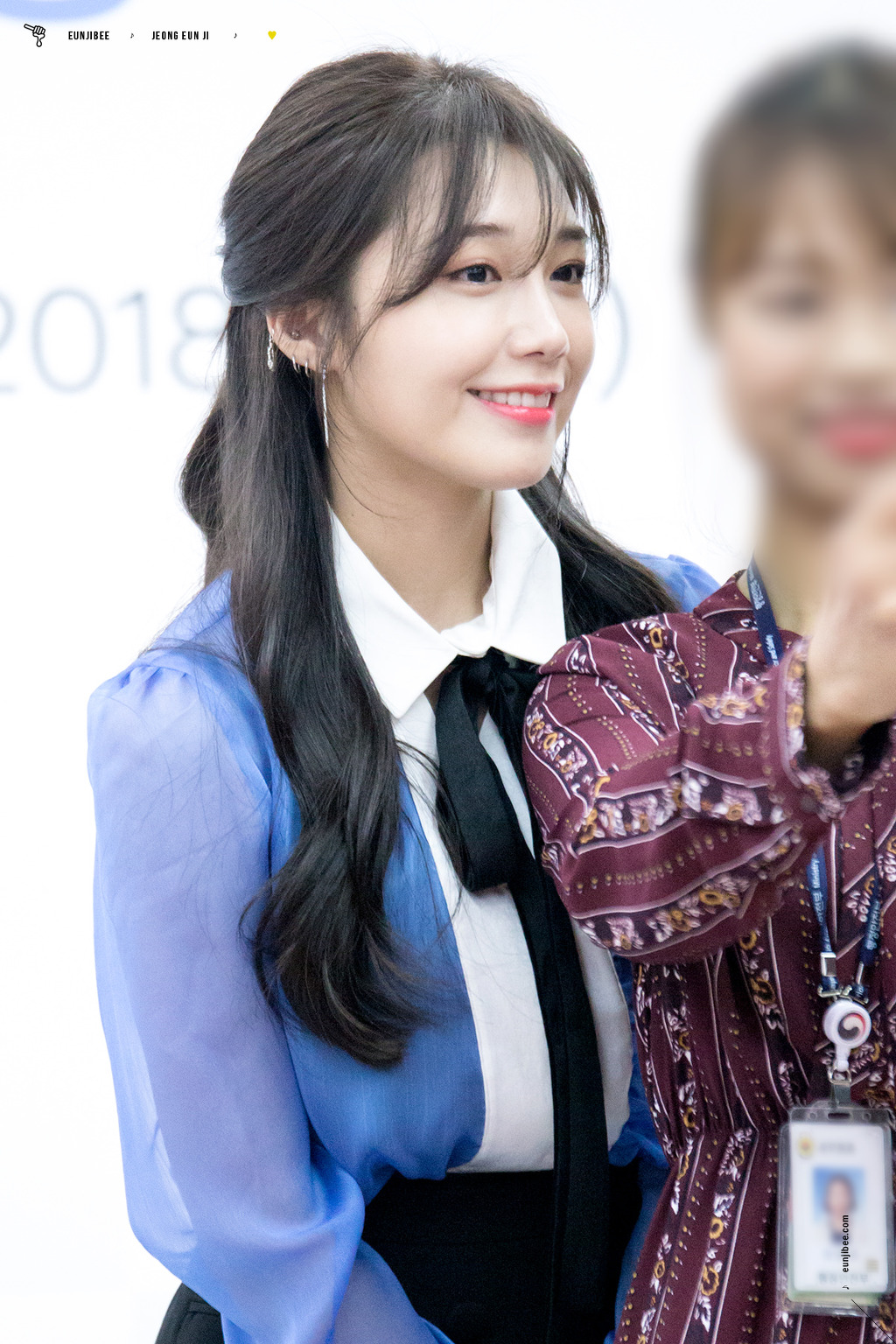 행정안전부 홍보대사 위촉식 정은지 직찍 | 인스티즈